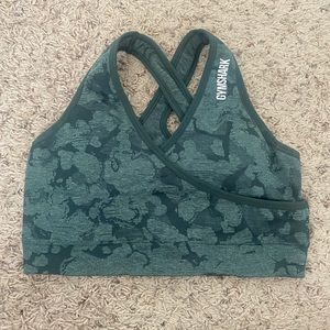 Gymshark adapt camo seamless sports bra
